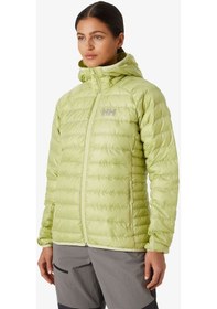 Resim Helly Hansen W Banff Hooded İnsulator Kadın Yeşil Mont 63252-498 Yeşil 
