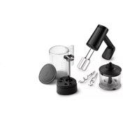Resim Philips Mutfak Robotu Seti Çok Amaçlı Blender Set Siyah Yeni Nesil Güçlü Mikser Seti 