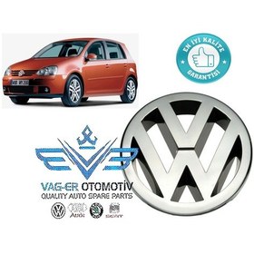 Resim Golf 5 2004-2008 Arası Ön Panjur Arması Amblem Logosu 1T0853601A 