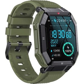 Resim Geeroyoo Lemfo K55 Akıllı Spor Saati 1.85" Ips Dokunmatik Ekran 