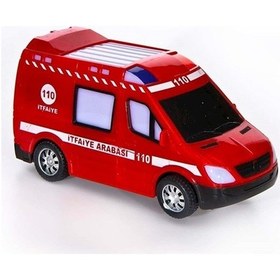 Resim Pilli Sesli Işıklı Itfaiye Arabası 