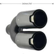 Resim BMW M Model Egzoz Ucu Çiftli Sağ-Sol Set 