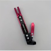 Resim Tongdashop Kırmızı Ayarlanabilir Motosiklet Yan Sehpası Cnc Alüminyum Alaşım 