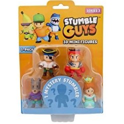 Resim Stumble Guys 5'li Mini Figür Seti 5 S3 40025 