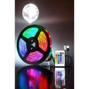 Resim Smart Şerit LED Tv Arkası Renkli Kumandalı 10 Metre 