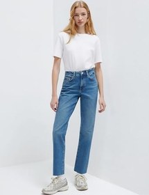 Resim New York Classic Denim Puslu Koyu Mavi Jean Pantolon 101441-88581 
