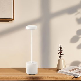Resim 2 Adet Modern Dokunmatik Kontrol Masa Lambası, Metalik Kaplama, Ayarlanabilir Parlaklık ve Renk Sıcaklığı, USB Şarj Edilebilir, Kaymaz Taban - Ofis, Yatak Odası, Oturma Odası Dekoru İçin İdeal, Ofis Masa Lambası | Şık Masa Lambası | Dokunmatik Kontrol Lambası 
