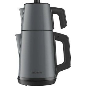 Resim Grundig 0,7 lt Gri Çay Makinesi Çelik Malzeme ile Hızlı Demleme ve Sıcak Tutma Özelliği 