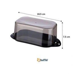 Resim İnura Global Kilitli Plastik Kapaklı Kahvaltılık Tereyağlık Peynirlik Erzak Saklama Kabı Ap-9428 Diğer 