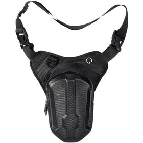 Resim Suntek Motosiklet Bacak Çantası Taşınabilir Açık Hava Siyah 