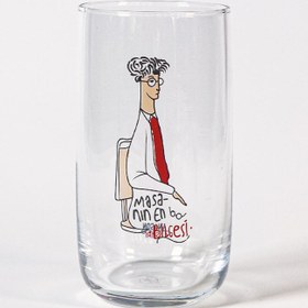 Resim Masanın En Bilgesi Rakı Suyu Bardağı 