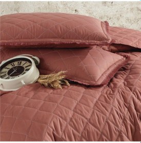 Resim Clasy Ranforce Yatak Örtüsü Tek Kişilik Tafana V5 Kiremit 