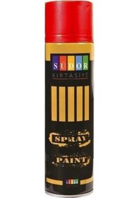 Resim Südor Sprey Boya 200 Ml Kırmızı Spr100-04 Çok Renkli 