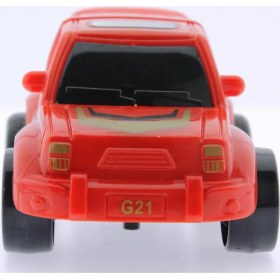 Resim MEGA Sürtmeli Kırılmaz Kırmızı Suv Jeep G21 