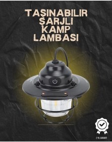 Resim Bfs Kamp Ve Bahçe İçin Retro Led Fener Sıcak Işık, Uzun Ömürlü Batarya Çok Renkli 