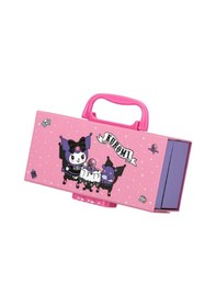 Resim Kuromi Kilitli Kalemlik Pembe Çok Renkli 