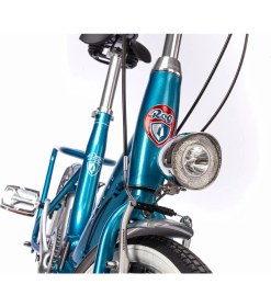 Resim Rog Pony Classıc 3 Vitesli Katlanabilir Mavi Şehir Bisikleti 