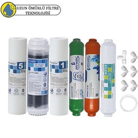 Resim Pemax Water Solutions Purefer Açık Kasa Çif Sedimentli Sertifikalı 6'lı Mebransız Mineral -Alkalili 