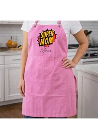 Resim Bk Gift Kişiye Özel Anneler Günü Tasarımlı Pembe Mutfak Önlüğü -3, Aşçı Ve Şef Önlüğü, Ev Hediyesi Kobitmeyencom36665 Bk Gift Renkli 