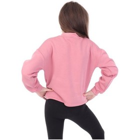 Resim Toontoy Kids Toontoy Kız Çocuk Baskılı Sweatshirt Gülkurusu 