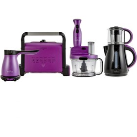 Resim Karaca Maharetli Çeyiz Seti Violet Glossy 