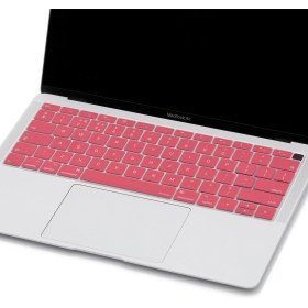 Resim McStorey Laptop Macbook Air ile Uyumlu Klavye Koruyucu A1932 2018/2019 Amerika İngilizce Baskılı 