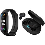 Resim Tekno Faresi M6 Akıllı Bileklik VE Uyumlu TWS TW6 Kulaklık 
