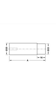 Resim Hafele Kapı Stoperi Duvara Vidalı Inox 