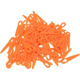 Resim Xindoker Stihl Polycut 2-2/3-2 Uyumlu Turuncu Plastik Çim Biçme Makinesi Bıçakları - 100 Adet Dayanıklı Ve Verimli Tamir Parçası 