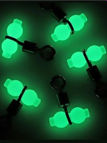 Resim Ea genset Fosforlu Glow Boncuklu Gezer Fırdöndü 18,5x25mm 5 Adet 