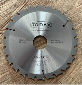 Resim TOMAX 160MM ELMAS TESTERE AHŞAP MDF SUNTA KESİCİ GÖBEK 16MM 30MM 