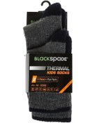 Resim Blackspade Gri Çocuk Spor Çorap 42-9996 