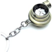 Resim Dianziye Gümüş Metal Led Işıklı Turbin Araba Anahtarı Askısı - Kreatif, Kaliteli Ve Pratik Araç Aksesuarı Kutu Paketli Diğer 