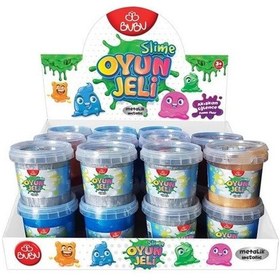 Resim Bu-Bu Oyun Jeli Metalik 145 Gr. Oyuncak Slime 