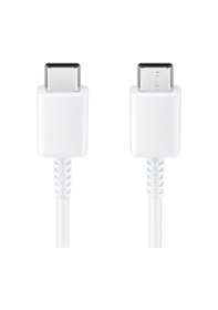 Resim Samsung EP-DA705BWEGWW Type-C Şarj Kablosu 1 M Beyaz 