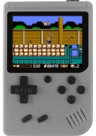 Resim Taşınabilir El Oyun Konsolu Gamepad İle 3 İnç Tam Renkli Ekran Dahili 500 Retro Oyun 1020mah Pil Desteği Av Çıkışı 