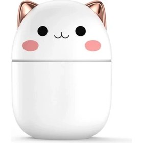 Resim Keluofu 220ML Hava Nemlendirici Sevimli Pet Mini Ev Küçük Aromaterapi Araba Yaratıcılık Ayı USB Nemlendirici LED Gece Lambası Nemlendiriciler (Yurt Dışından) 