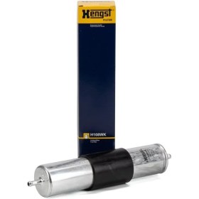 Resim Bmw E46 Kasa 316i 318i Yakıt Benzin Filtresi Uzun Tip Hengst Marka H108WK 