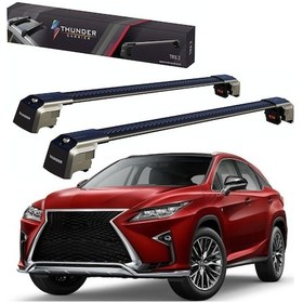 Resim Lexus Nx 2015-2024 Carrier Siyah Kilitli Ara Atkı Cross Bar Taşıyıcı Tavan Barı 