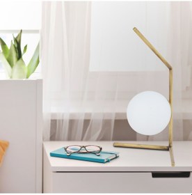 Resim Sara Eskitme Masa Lambası Yatak Odası Salon Abajur 