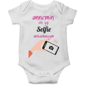 Resim TUĞBABABY Selfie Annesi - Bebek Body 