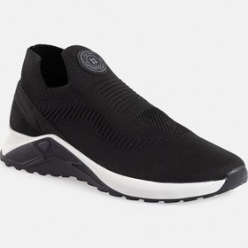 Resim Avva Erkek Siyah Triko Esnek Taban Sneaker Ayakkabı A31Y8076 
