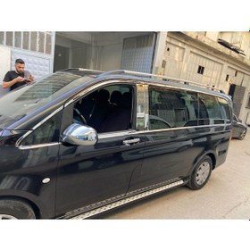 Resim MERCEDES VİTO W447 ORTA ŞASE CAM ÇERÇEVESİ KOMPLE SET 