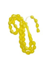 Resim Han Ticarethane Limon Sarısı Beyzi Toz Kehribar Tesbih 
