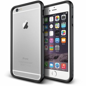 Resim Verus iPhone 6 Plus/6S Plus Iron Bumper Kılıf Black Titanium 