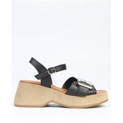 Resim Pierre Cardin Pc-7209- 3807 Siyah-kadın Dolgu Topuklu Ayakkabı 001 