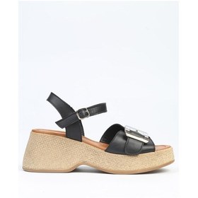 Resim Pierre Cardin Pc-7209- 3807 Siyah-kadın Dolgu Topuklu Ayakkabı 001 