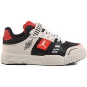 Resim Kırmızı Cırtlı Unisex Çocuk Spor Ayakkabı King Kısa F Kırmızı 