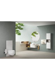 Resim VitrA Voyage A4479857 İkili Askı, Beyaz - Krom 