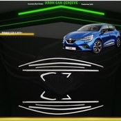 Resim Renault Clio 5 2018+ Araca Özel Cam Çerçevesi Tamtur A+ 